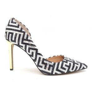INC International Concepts Black and White Heels